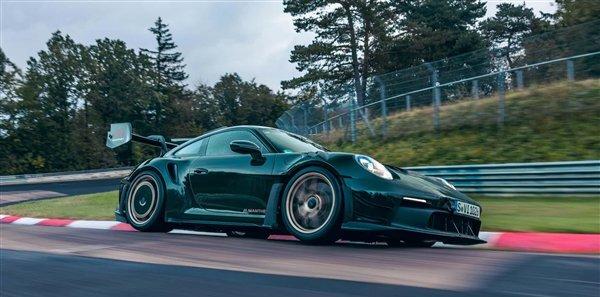 超大尾翼下压力达1000kg!保时捷911 GT3 RS Manthey 官方照片发-有驾 超大尾翼下压力达1000kg!保时捷911 GT3 RS Manthey 官方照片发-有驾