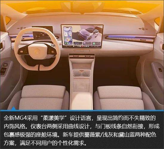 拥有跑车基因的纯电家轿 全新MG4新车图解