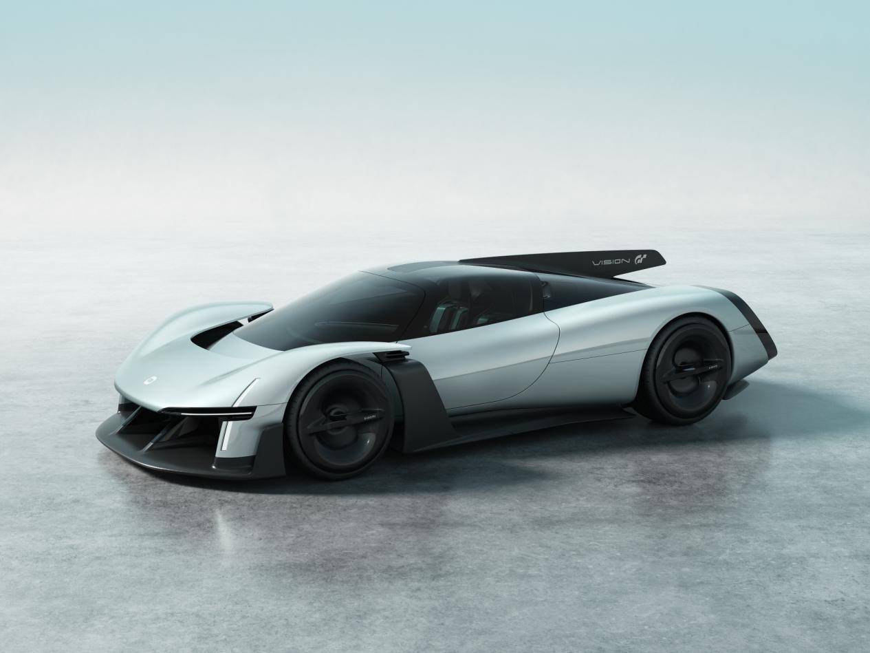 小米 Vision Gran Turismo(简称VGT)概念超跑,1900马力动力系统产生的动能