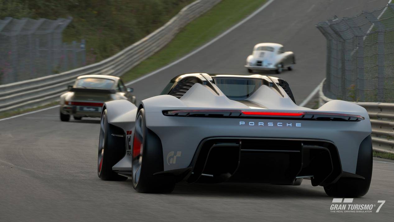 小米 Vision Gran Turismo(简称VGT)概念超跑,1900马力动力系统产生的动能