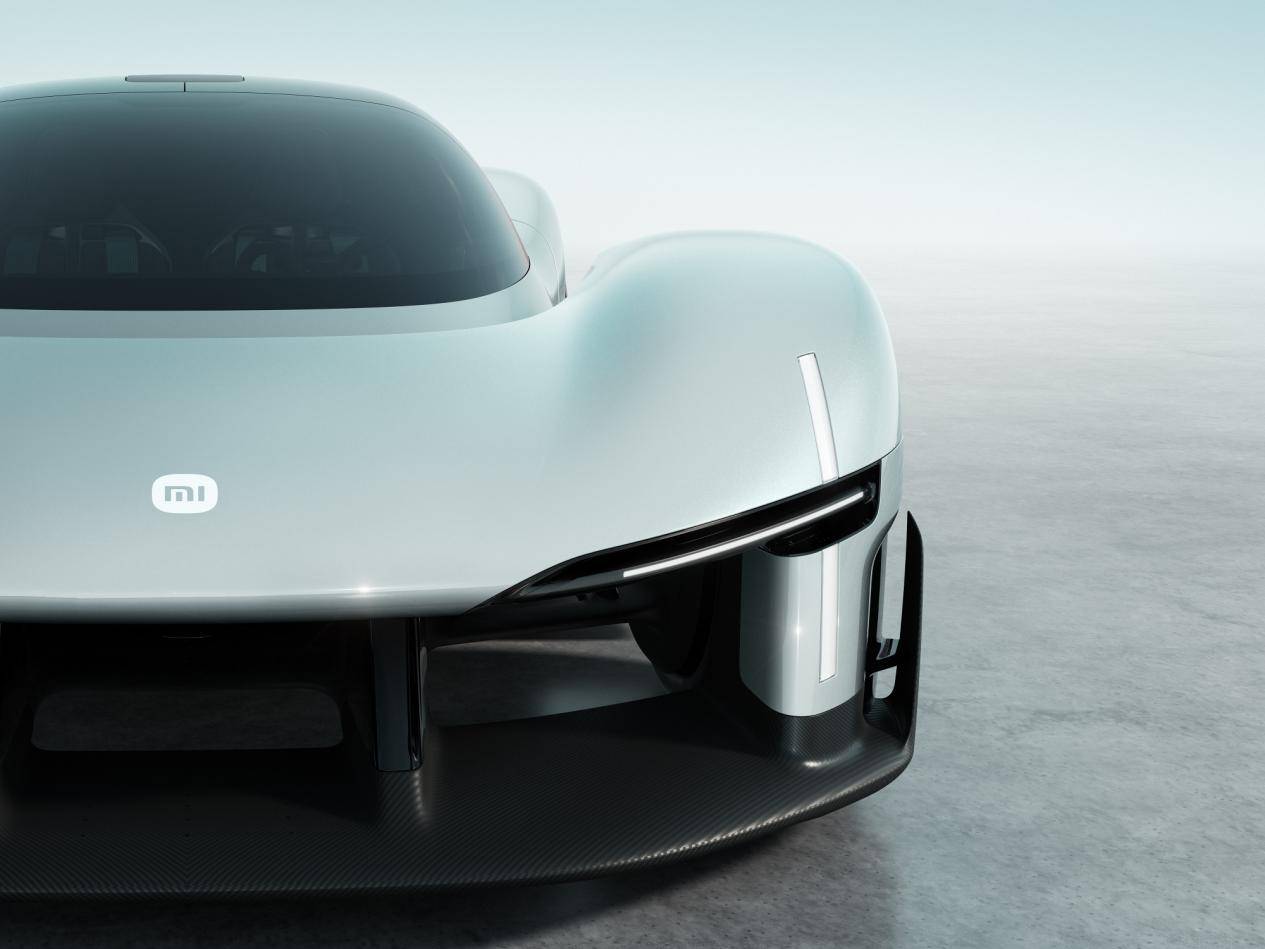小米 Vision Gran Turismo(简称VGT)概念超跑,1900马力动力系统产生的动能