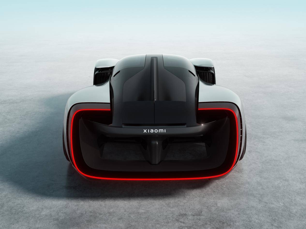 小米 Vision Gran Turismo(简称VGT)概念超跑,1900马力动力系统产生的动能