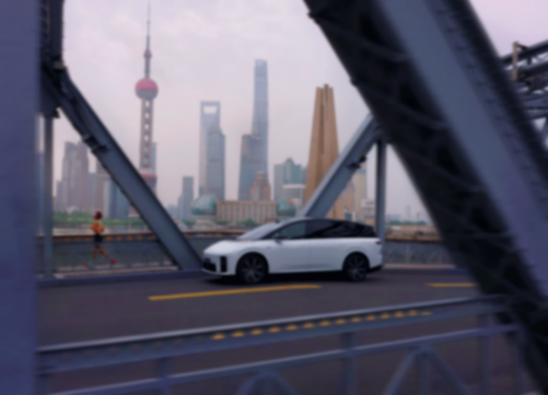 懂车 理想i8东方明珠 开车 帅图 前景