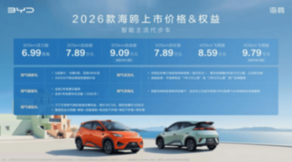 2026款海鸥已经完全超出了用户对“代步车”的传统期待 图片1